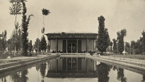 تصاویر قدیمی باغ چهلستون اصفهان