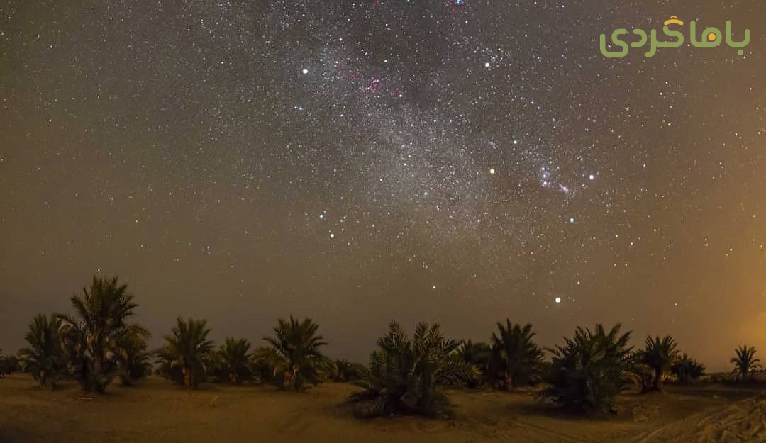 رصد ستارگان در کویر ابوزیدآباد